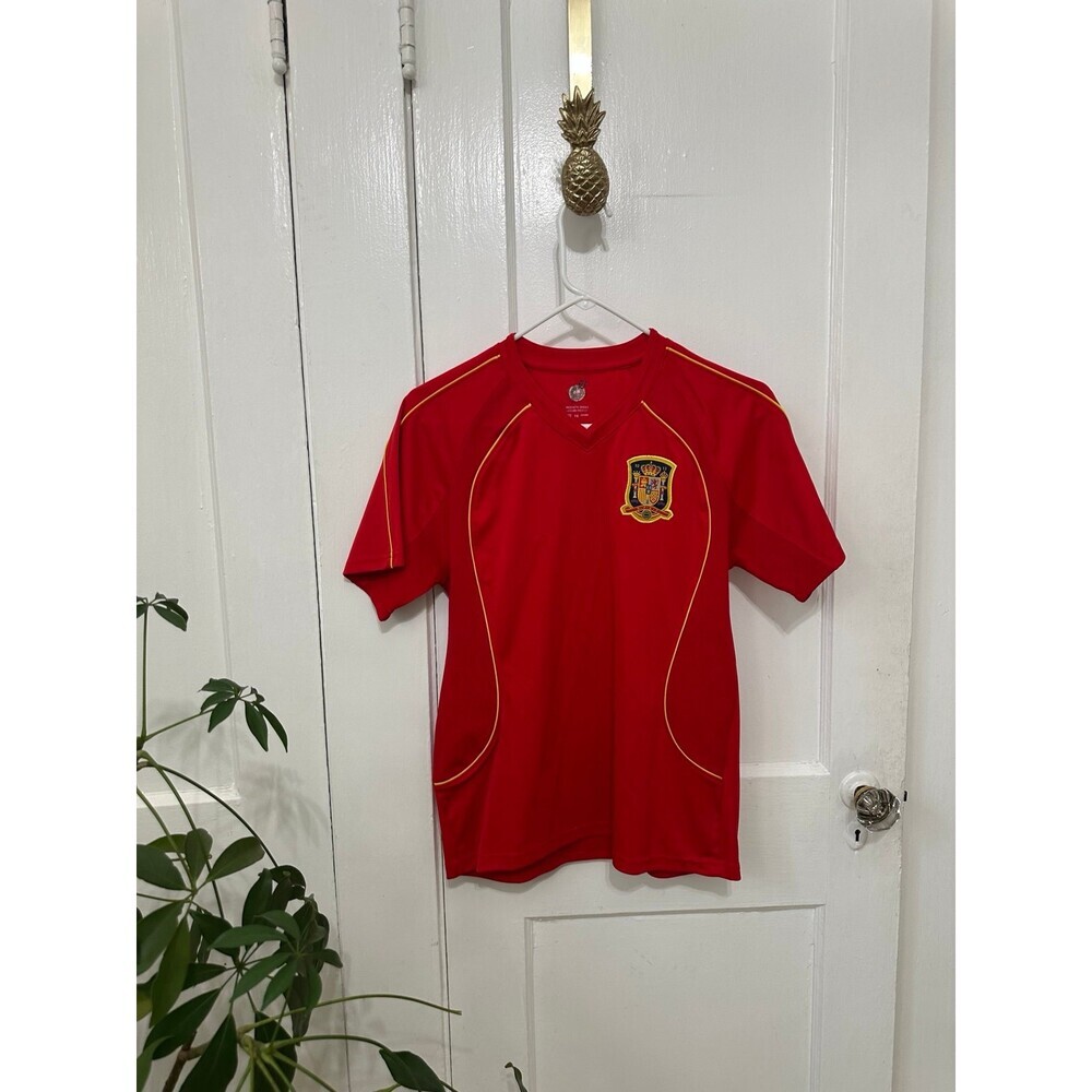 Spain National Team David Villa Jersey - Size 14 (Youth)